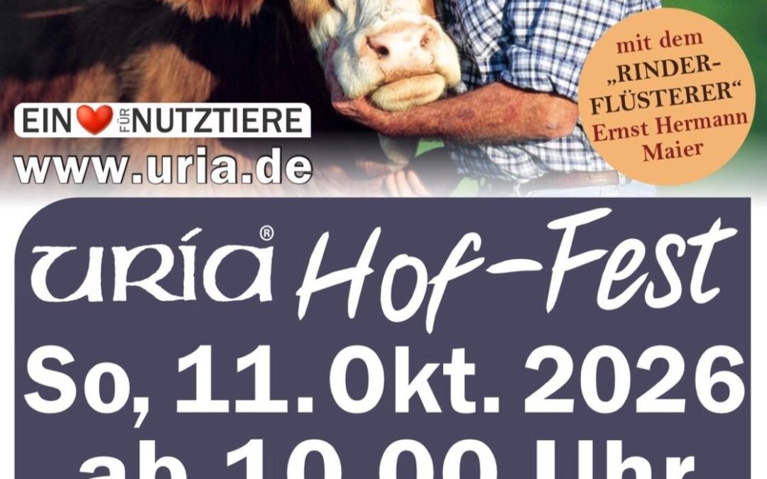 Wir sind wieder dabei: Zimmerei Soulier beim URIA-Hoffest 2026